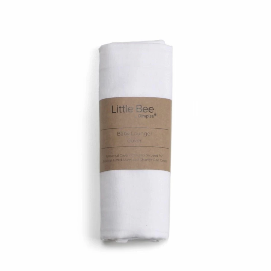 New Little Bee Linen Baby Lounger Cover