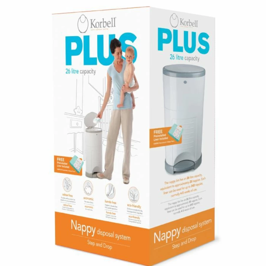 New Korbell Plus Nappy Bin