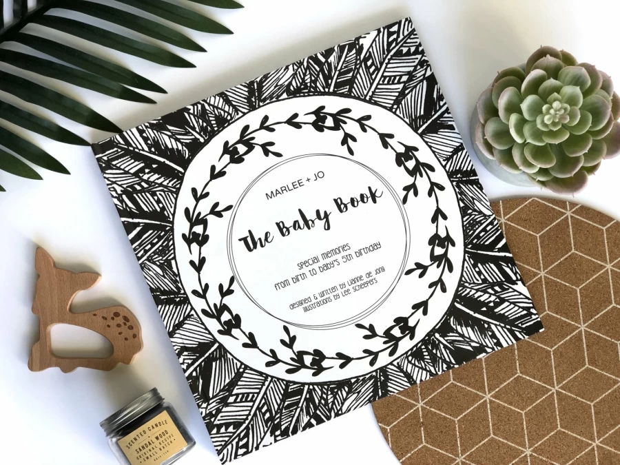 Best Marlee + Jo Monochrome Collection The Baby Book