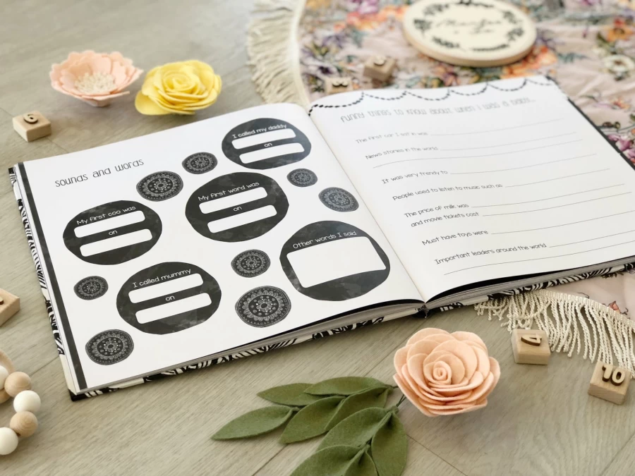 Best Marlee + Jo Monochrome Collection The Baby Book