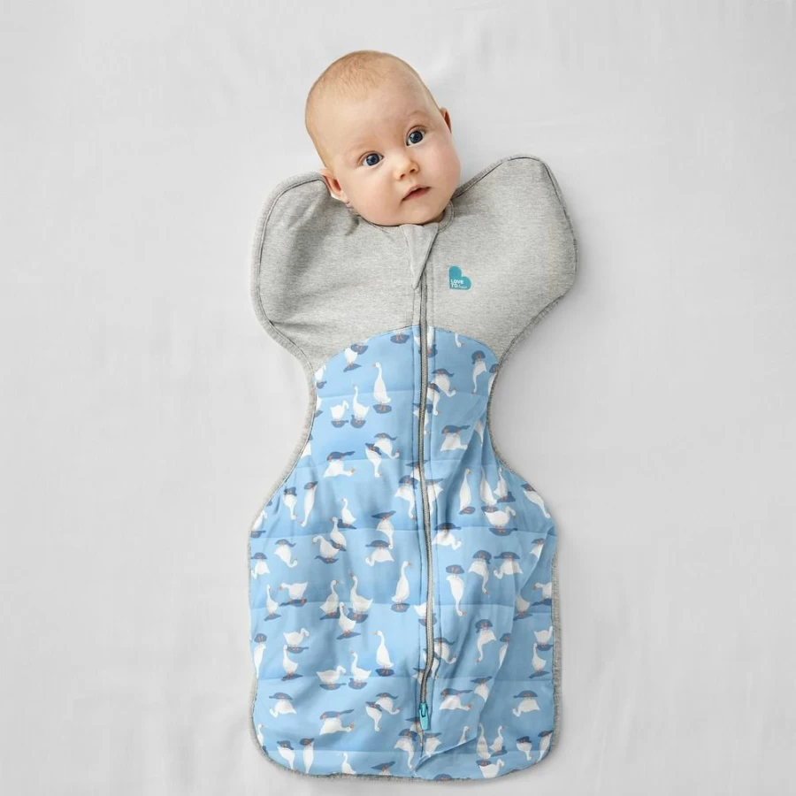 Online Love To Dream Swaddle Up Warm 2.5 Tog Silly Goose Blue