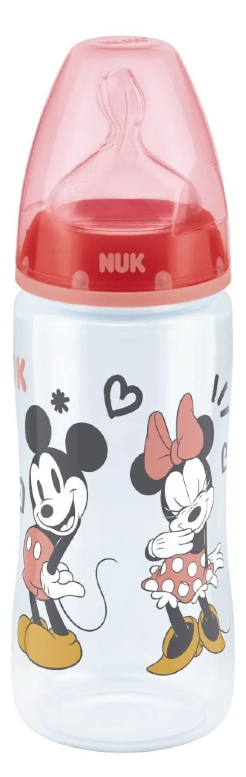 New Nuk First Choice Mickey/Minnie Mouse Bottle 300Ml