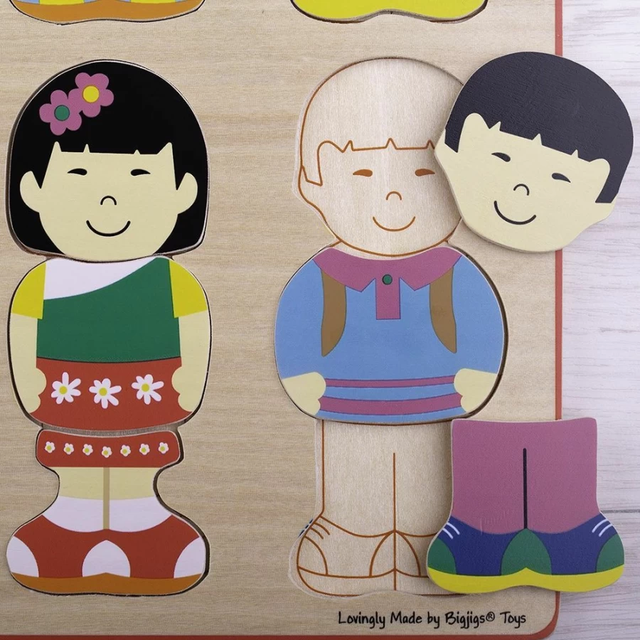 Hot Big Jigs Little Friends Puzzle