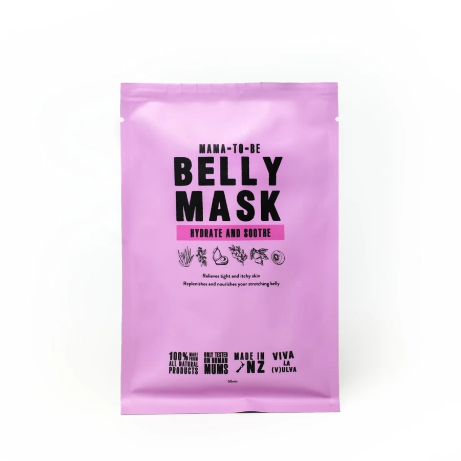 New Viva La Vulva Mama To Be Belly Mask