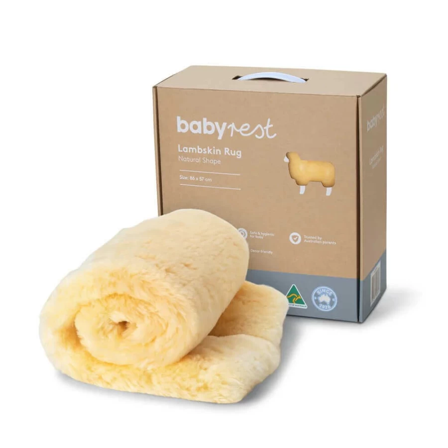 Online Babyrest Natural Lambskin Rug