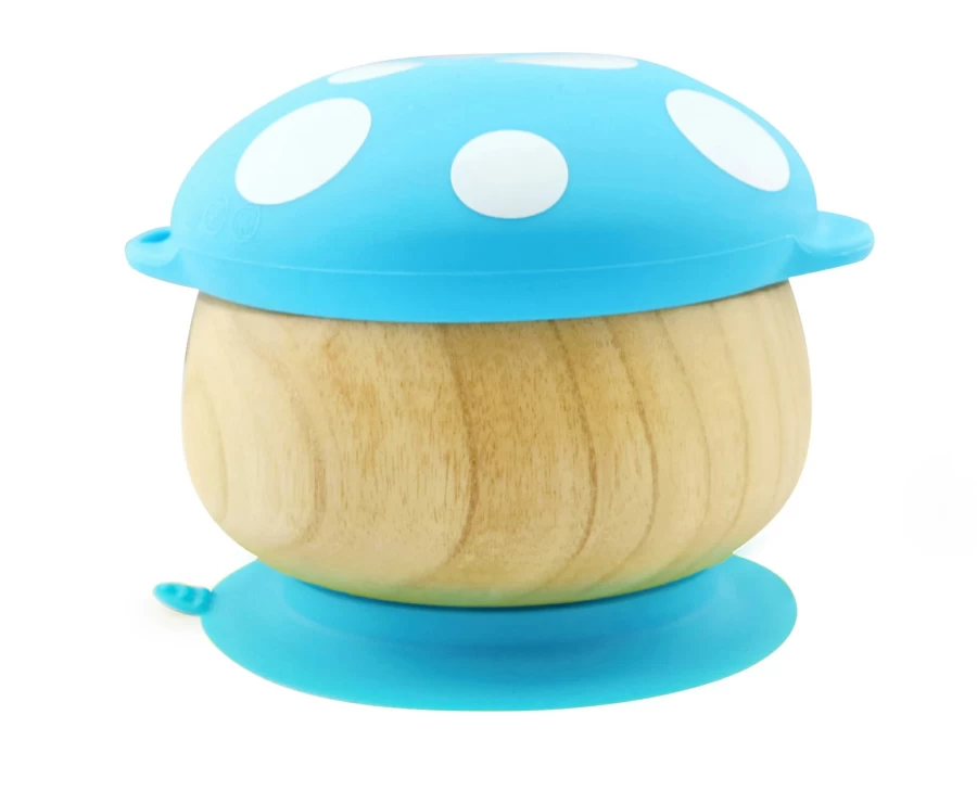 New Haakaa Wooden Mushroom Bowl