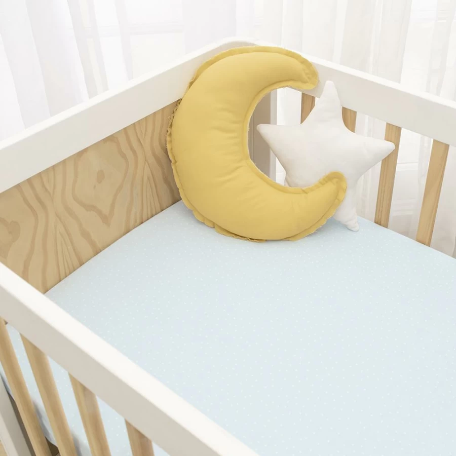Wholesale Living Textiles 2Pk Cot Fitted Sheets Mason