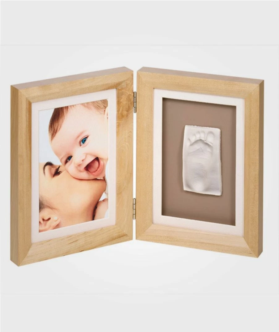 Hot Baby Art Print Frame Natural