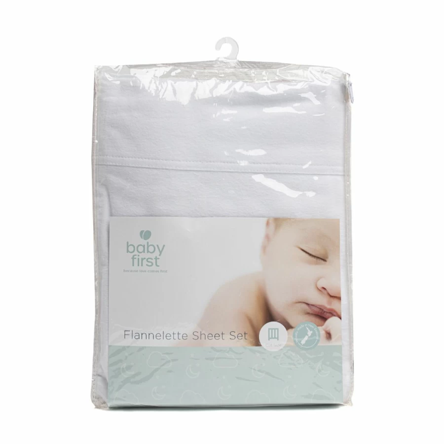 Wholesale Baby First Flannelette Cot Sheet Set