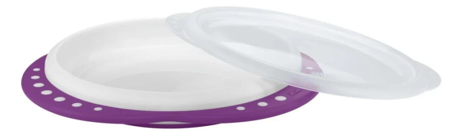 Clearance Nuk Easy Learning Plate With Lid