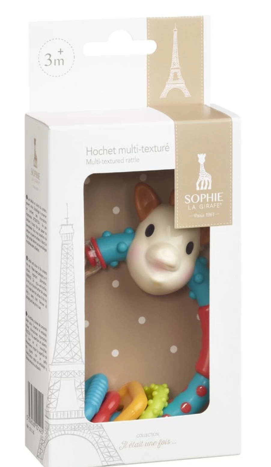 Online Sophie La Girafe Multi Textured Rattle