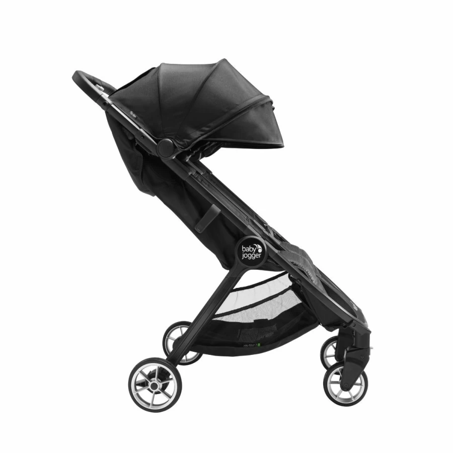 New Baby Jogger City Tour 2 Double Pitch Black