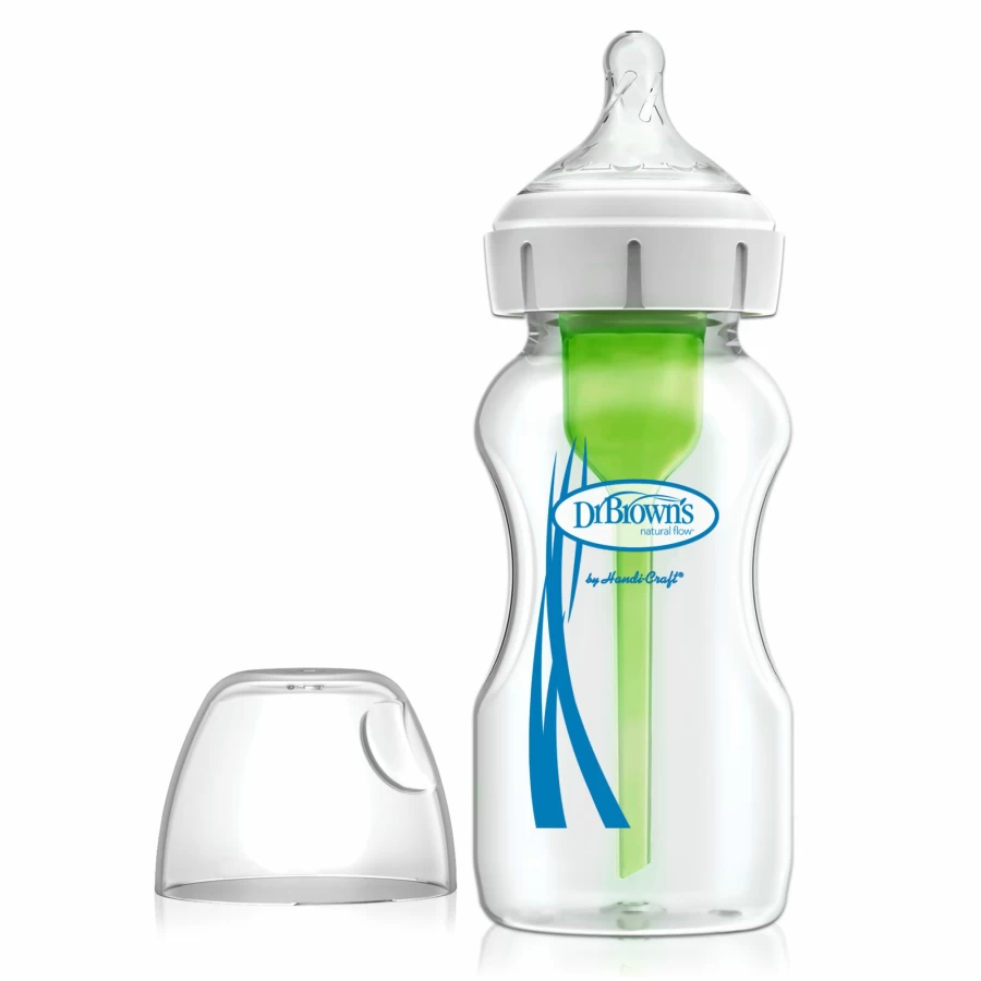 Clearance Dr Browns 270Ml Wide Neck Glass Feeding Bottle