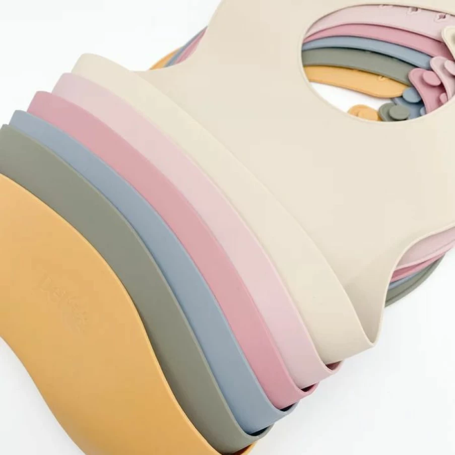 Online Petite Eats Silicone Baby Bib Large