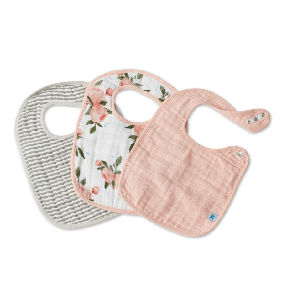 Best Little Unicorn Muslin Classic Bib 3Pk