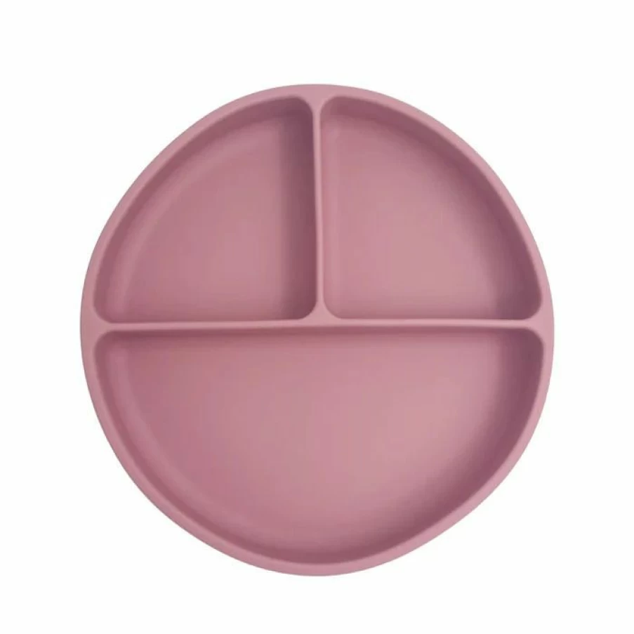 Clearance Petite Eats Silicone Suction Divided Plate