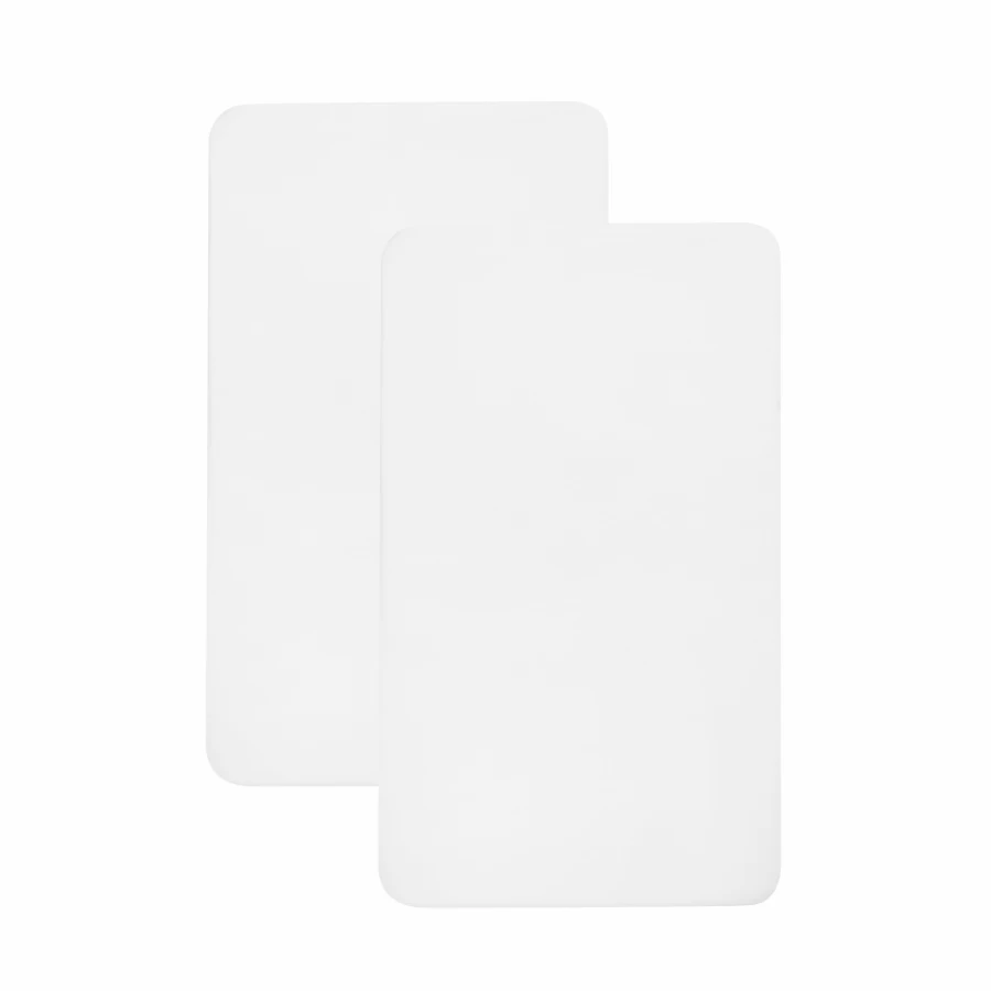 Hot Shnuggle Air Bassinet/Crib Fitted Sheets White 2Pk