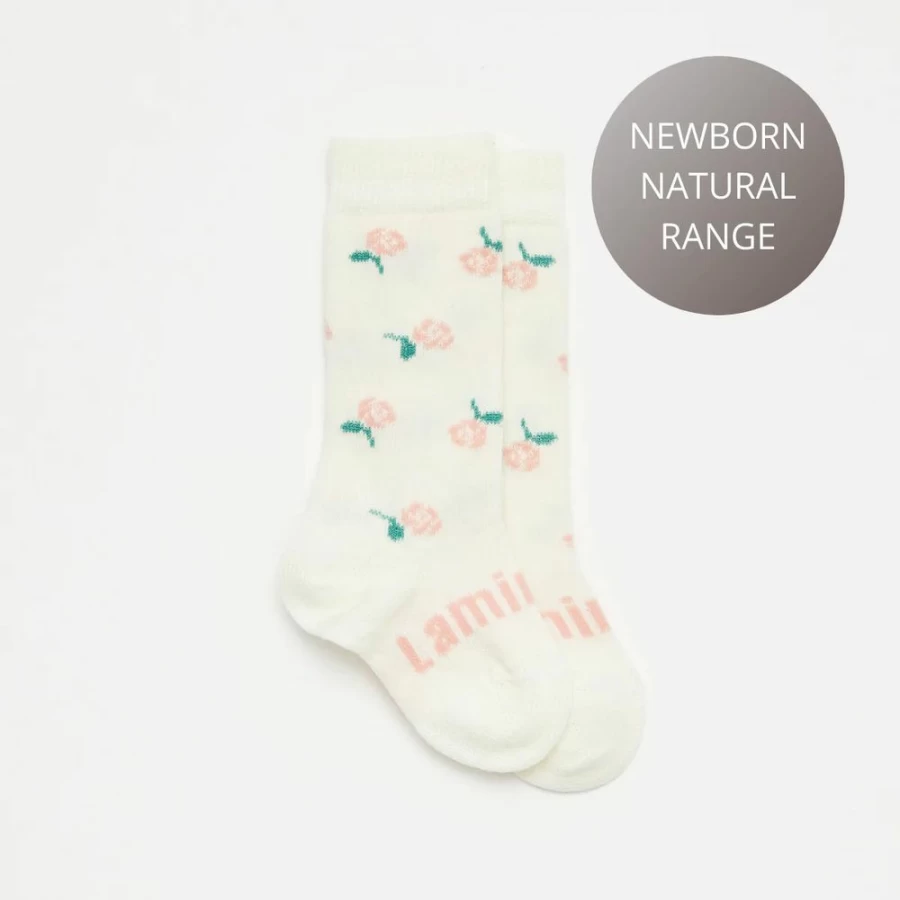 Wholesale Lamington Baby Merino Wool Knee High Socks Rosie