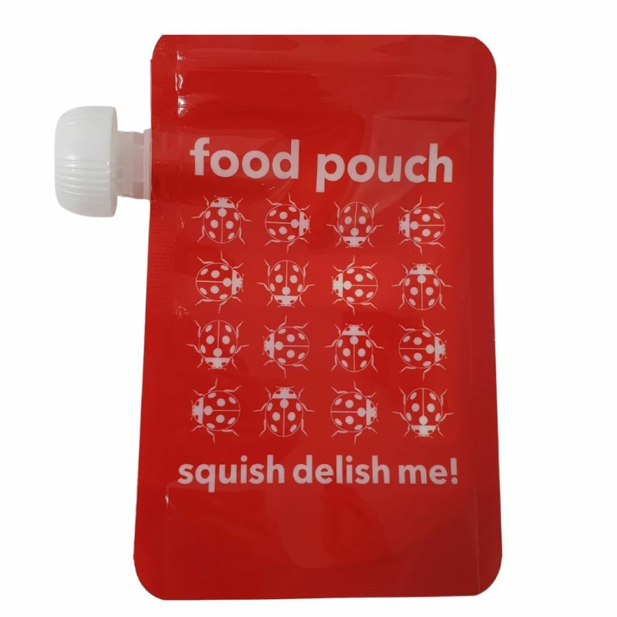 New Munch Reusable Food Pouch 5Pk