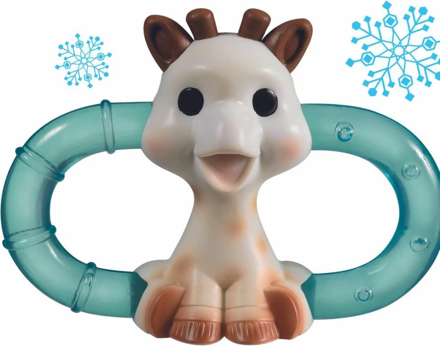 New Sophie La Girafe Double Ice Bite Teething Ring