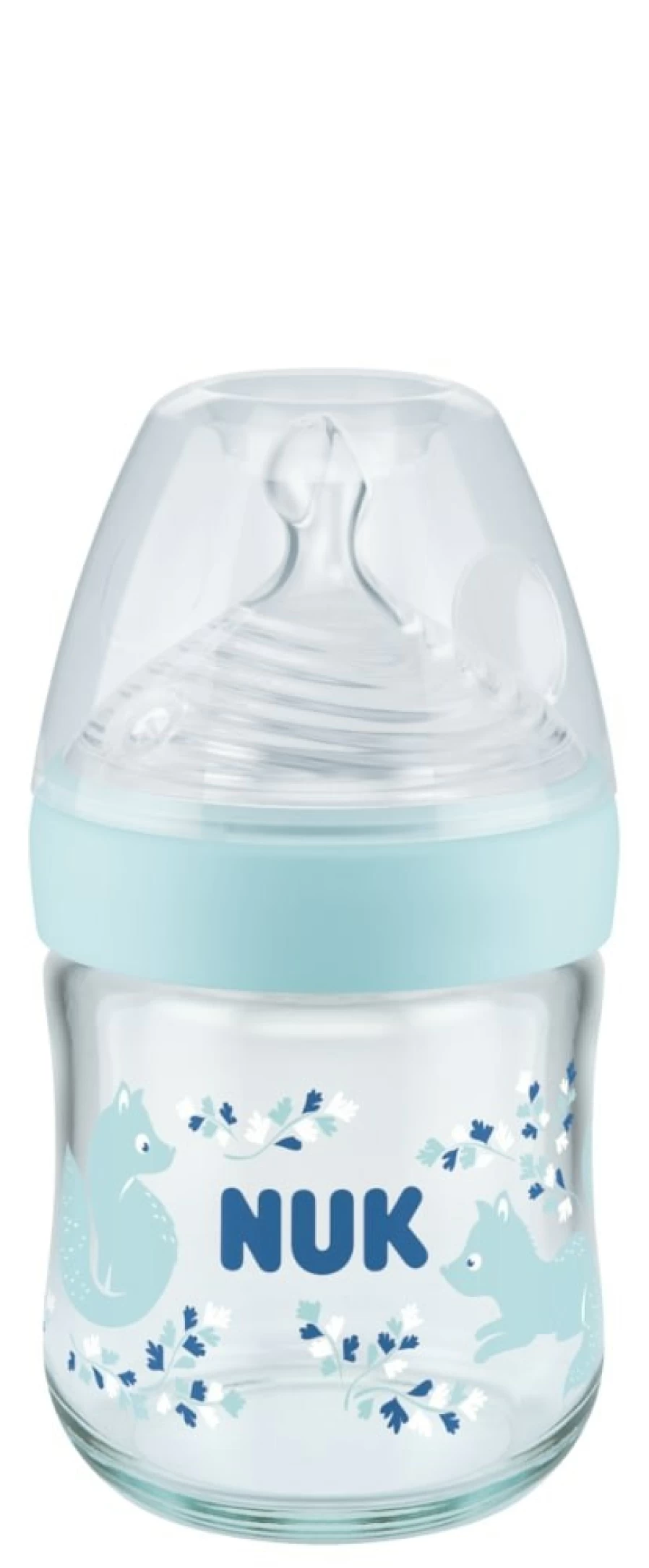 Online Nuk Nature Sense Glass Bottle 120Ml / 3-Hole Teat