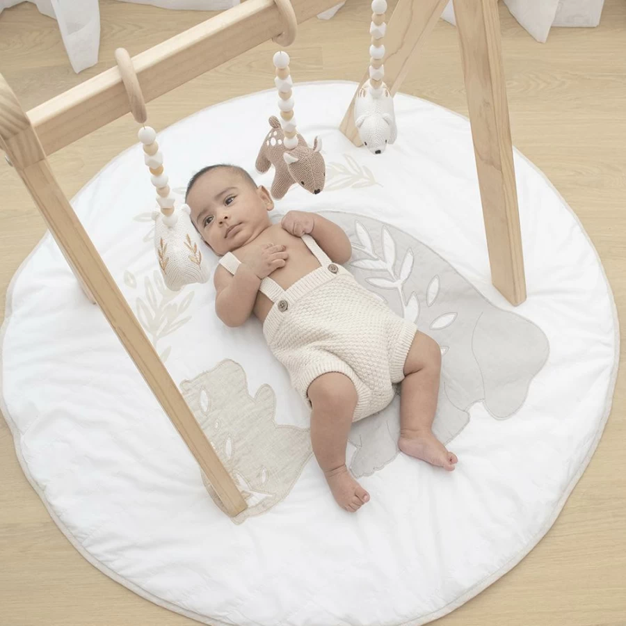 Wholesale Lolli Living Play Mat + Milestone Cards Bosco Bear