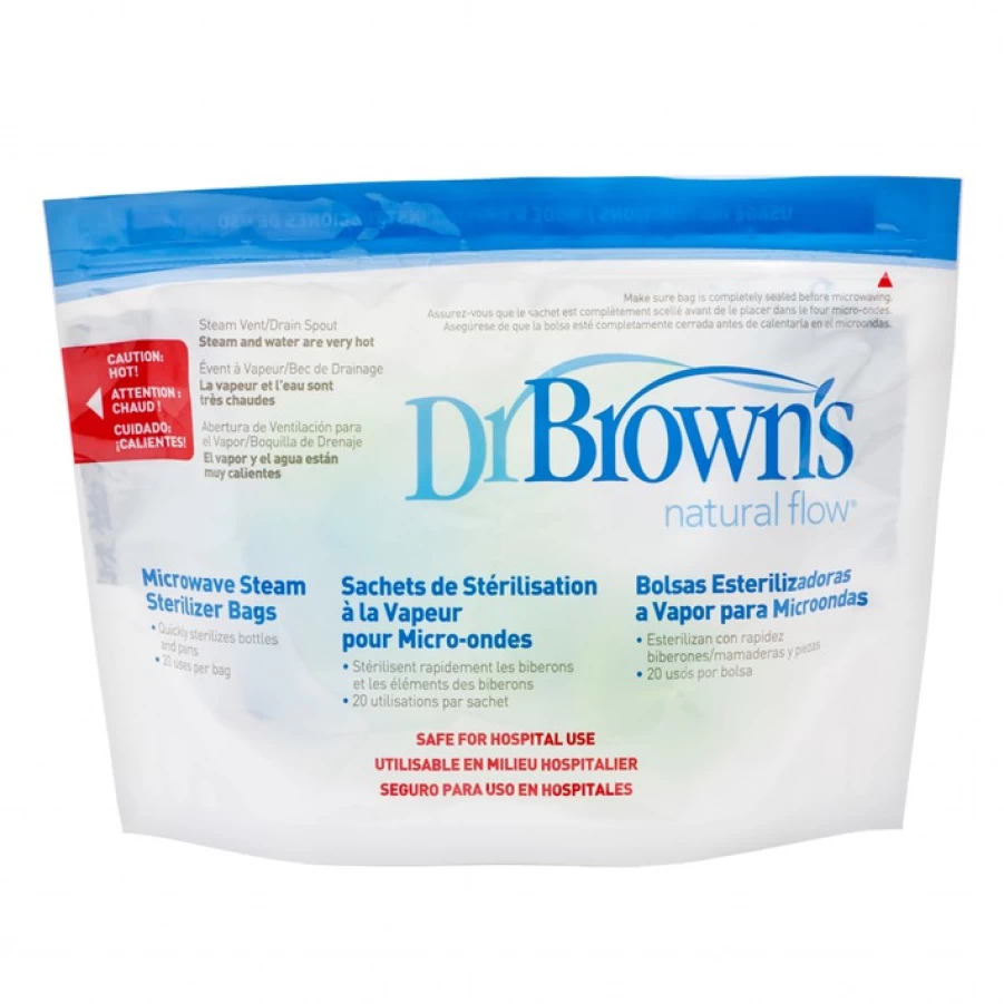 Online Dr Browns Microwave Sterilizer Bags X5