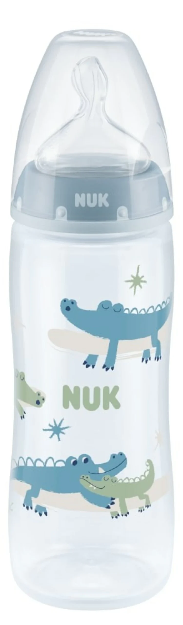 Best Nuk First Choice Temp Control Bottle, 360 Ml Silicone Teat, Size 1 6-18Mths