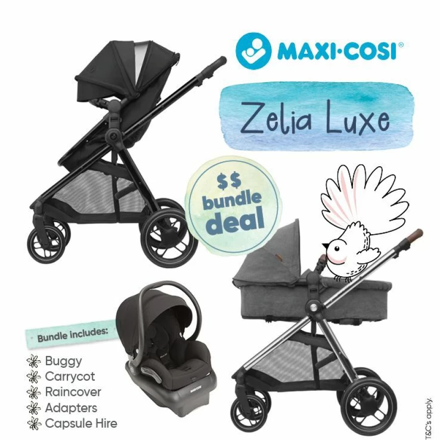 Best Maxi Cosi Zelia Luxe Eco Bundle