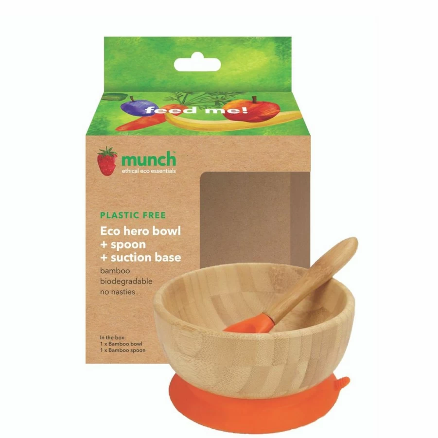 Clearance Munch Eco Hero Bamboo Baby Bowl