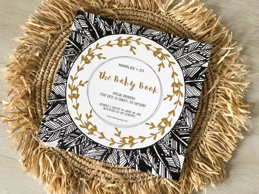 Clearance Marlee + Jo Monochrome Limited Edition Baby Book