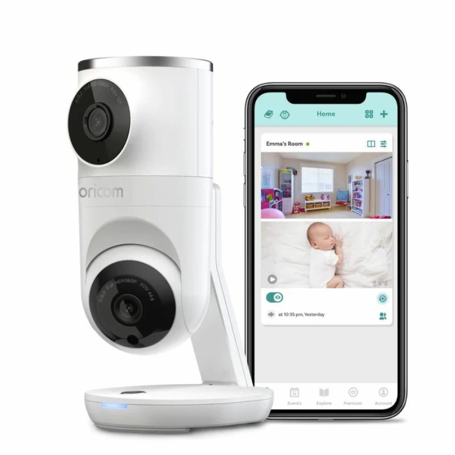 Online Oricom Smart Hd Dual Camera Baby Monitor