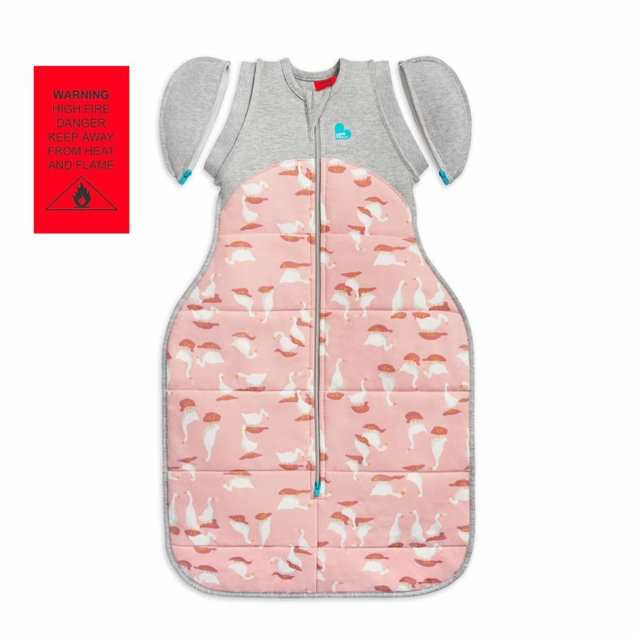 New Love To Dream Swaddle Up Transition Bag Warm 2.5Tog Silly Goose Pink