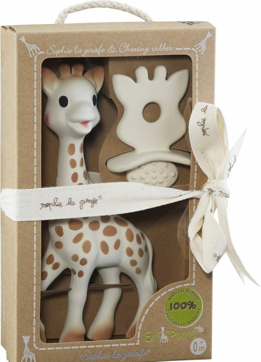 Wholesale Sophie La Girafe So Pure Natural Teether Set