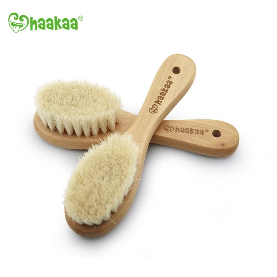 Clearance Haakaa Goat Wool Baby Hair Brush