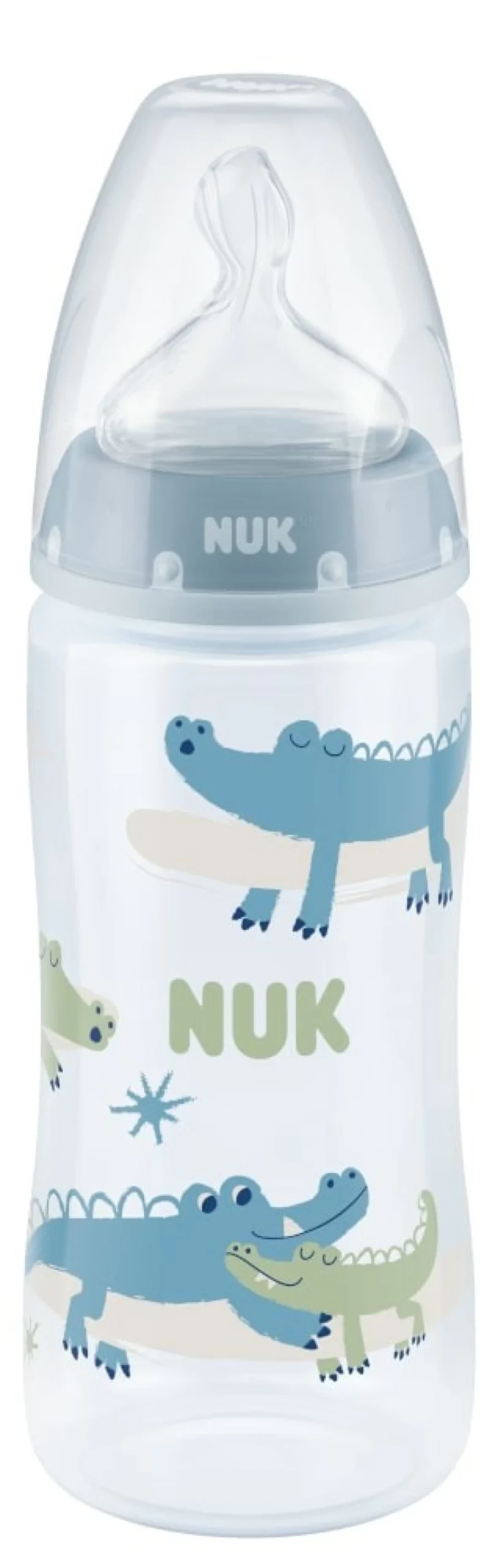 Best Nuk First Choice Temp Control Bottle, 300 Ml Silicone Teat, Size 1 0-6Mths