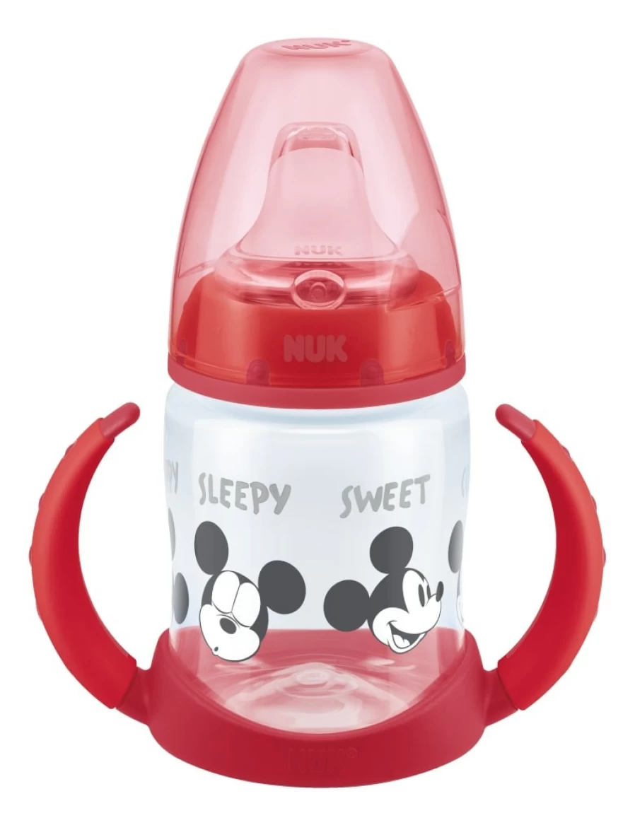 Hot Nuk First Choice Mickey/Minnie Mouse Learner Bottle 150Ml
