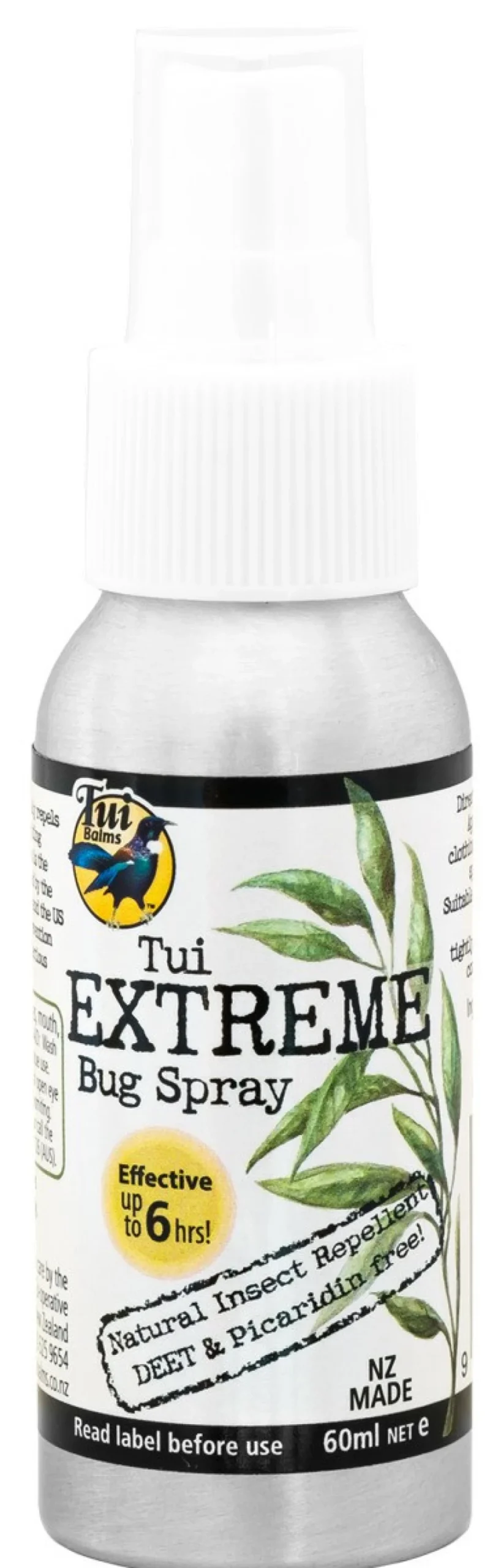 New Tui Balms Extra Strength Bug Spray 60Ml