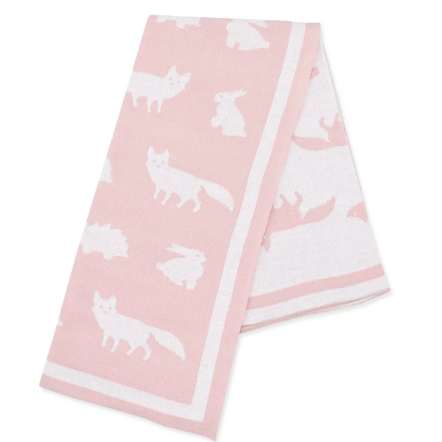 Clearance Lolli Living Forest Friends Knitted Blanket