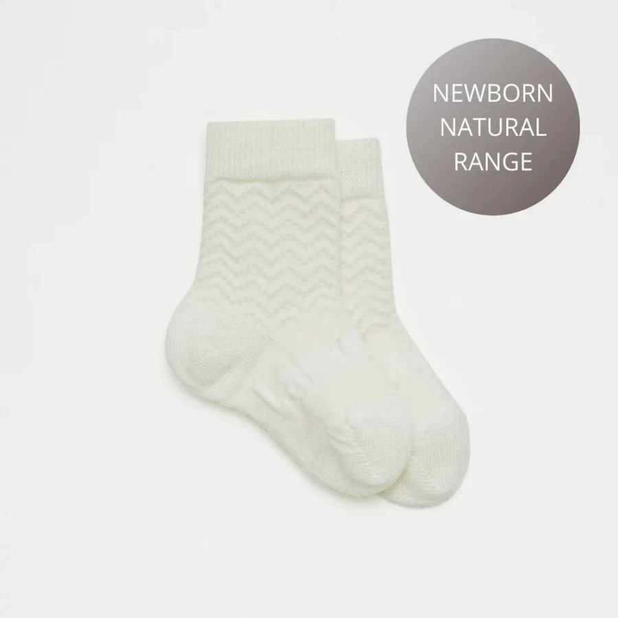 Best Lamington Baby Merino Wool Crew Socks Pearl