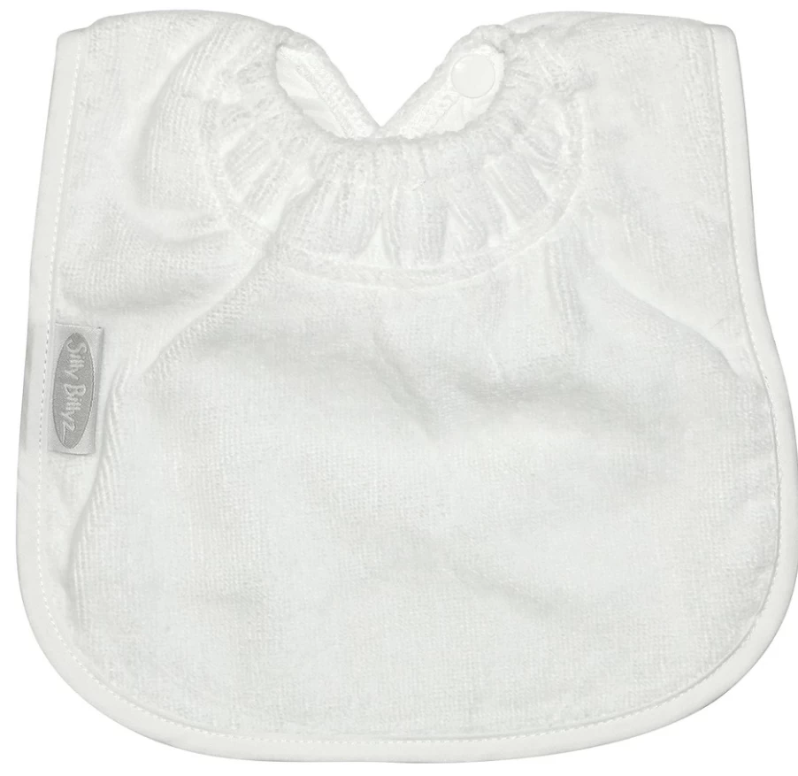 Online Silly Billyz Towel Plain Large Bib