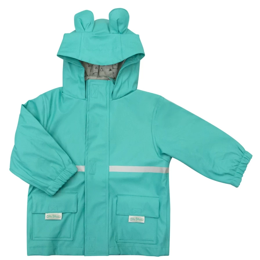 Best Silly Billyz Waterproof Jacket Aqua Hood Designs Bear