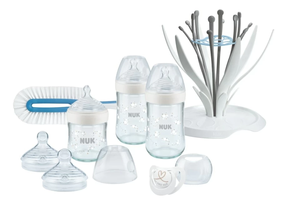Wholesale Nuk Nature Sense Premium Glass Bottle Set 8Pc