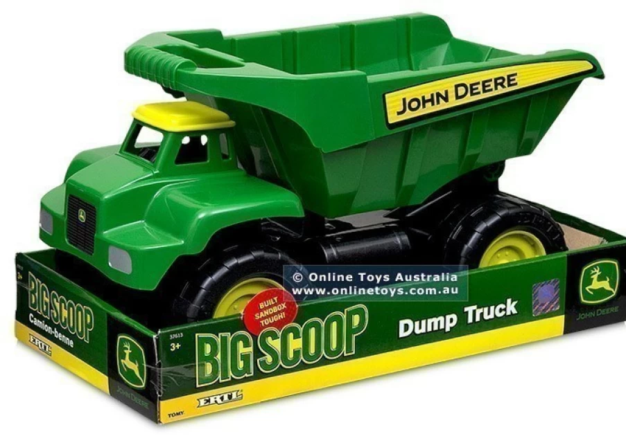 Best John Deere Big Scoop Dump Truck 38Cm
