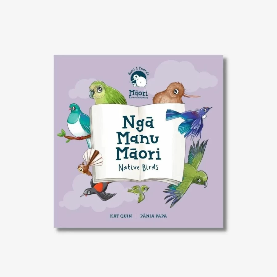 New Nga Manu Maori Native Birds Board Book