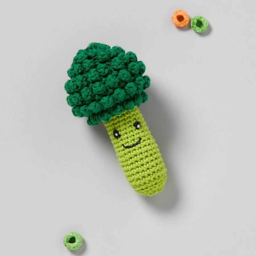 Best Weegoamigo Crochet Rattle Broccoli
