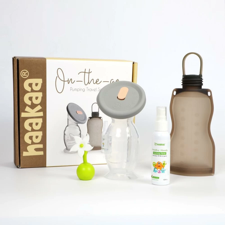 Hot Haakaa On The Go Pumping Travel Set
