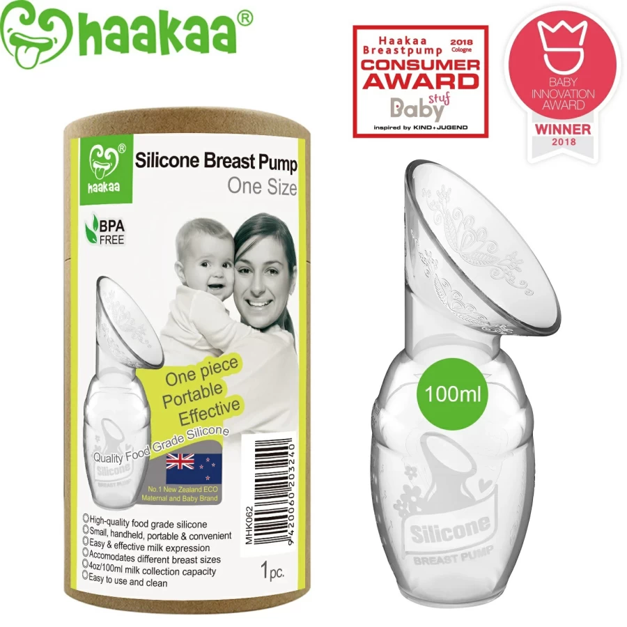 Best Haakaa 100Ml Generation 1 Silicone Breast Pump (Non-Suction Base)