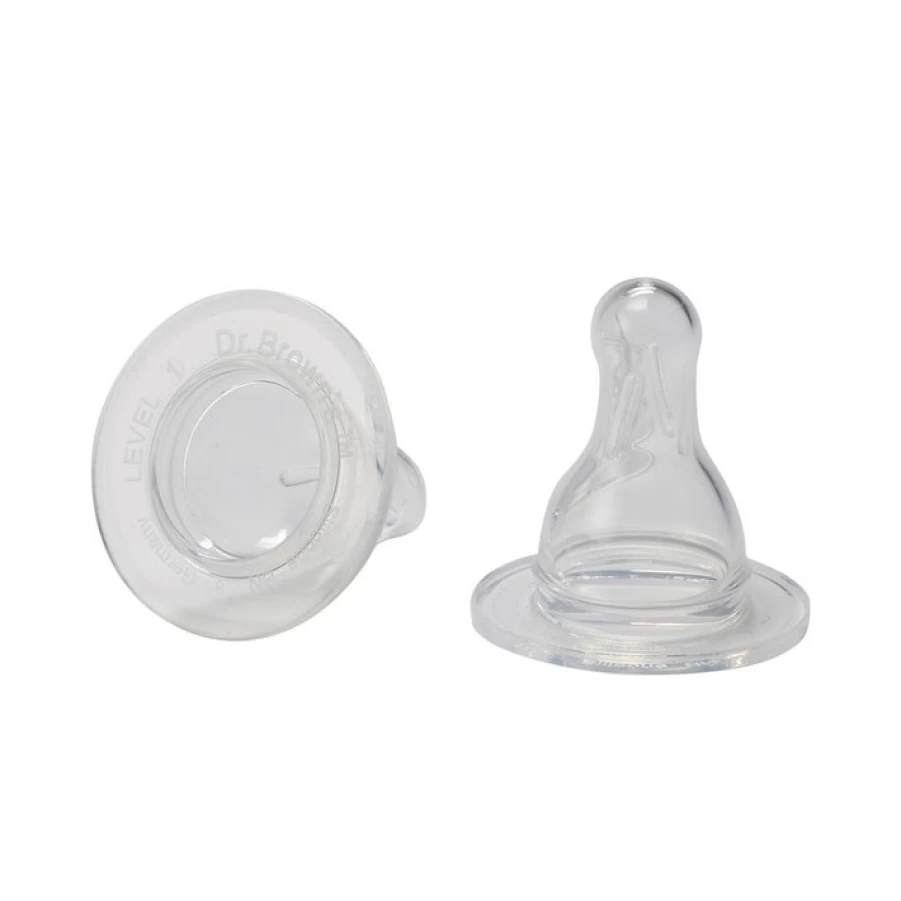Hot Dr Browns Narrow Neck Level 1 Teats 2Pk (Nb-3Mths)