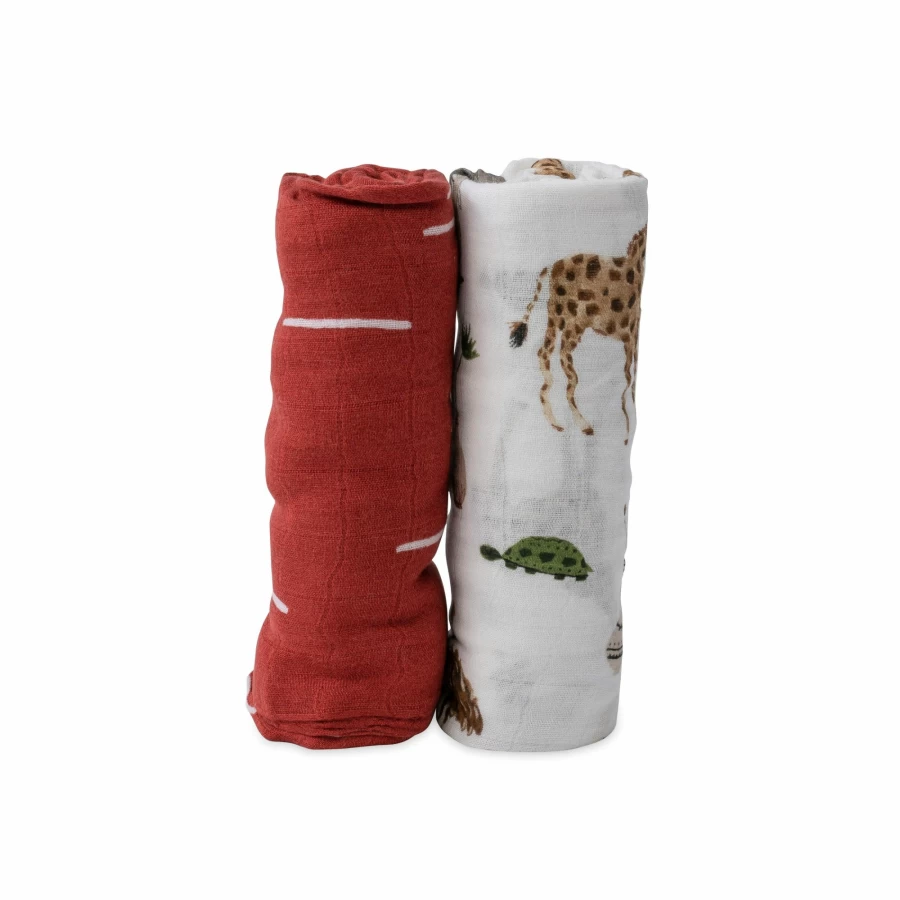 Wholesale Little Unicorn Deluxe Muslin Swaddle 2Pk